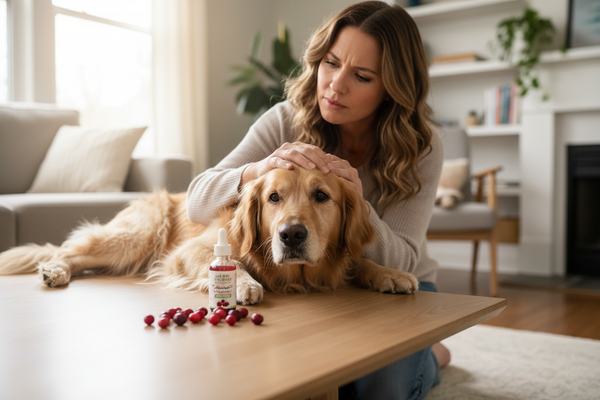 The Silent Struggle: 5 Signs Your Pet May Have a UTI (And the Science of Cranberry Drops)