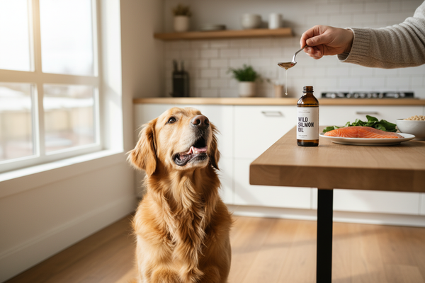 Wild Salmon Oil for Dogs — Benefits, Risks, and How to Choose a High-Quality Formula
