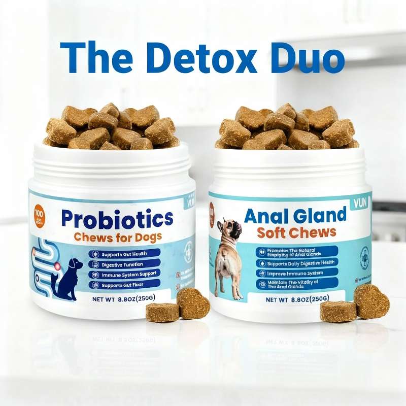 VUN Dog Anal Gland Chews – Scoot Relief & Healthy Digestion Support
