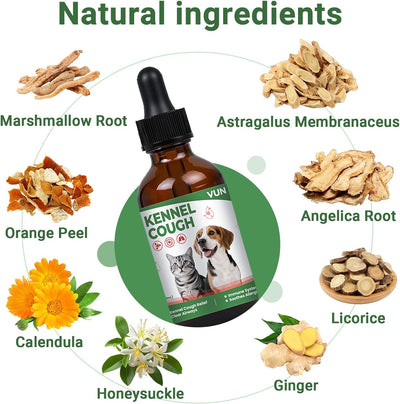 VUN KENNEL COUGH-Multi-Symptom Relief for Dog & Cat Coughs