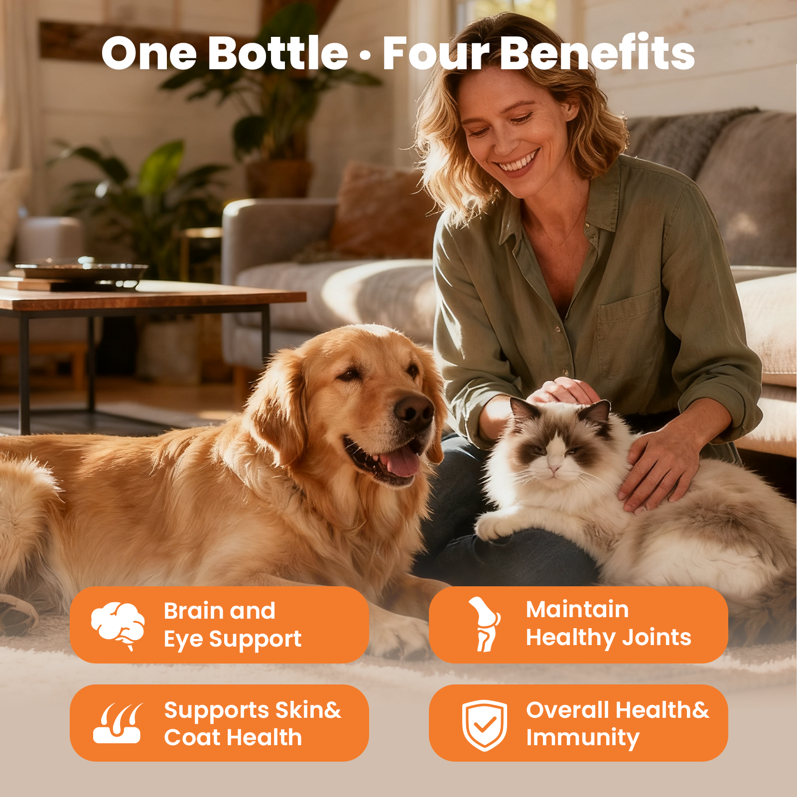 VUN Wild Salmon Oil for Dogs & Cats